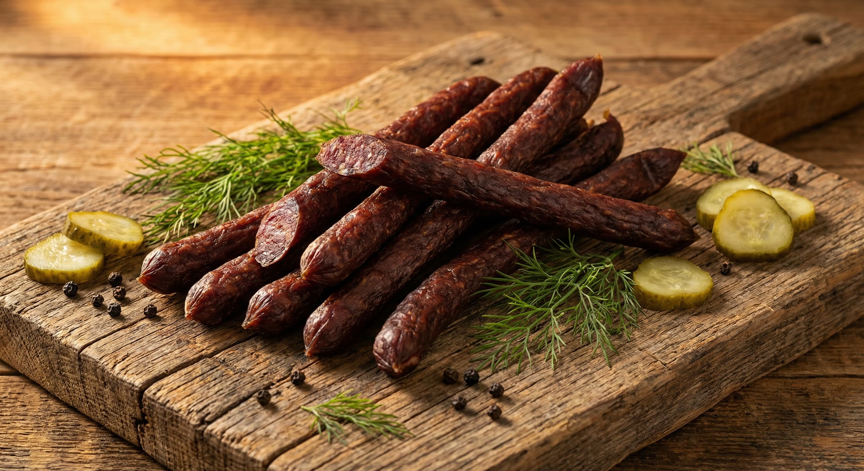 Double Smoked Spicy Dill Pepperette